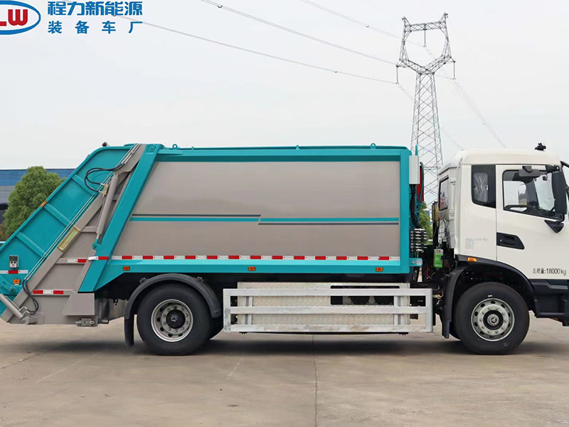 東風天錦12立方純電動壓縮垃圾車