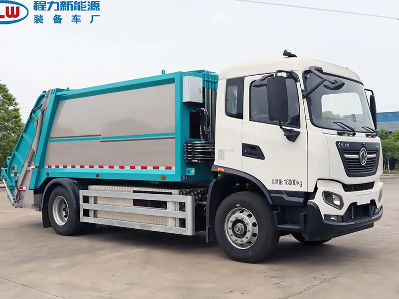 東風天錦12立方純電動壓縮垃圾車